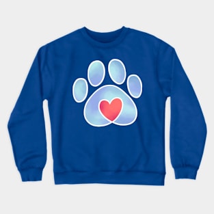 Pet Love Blue Crewneck Sweatshirt